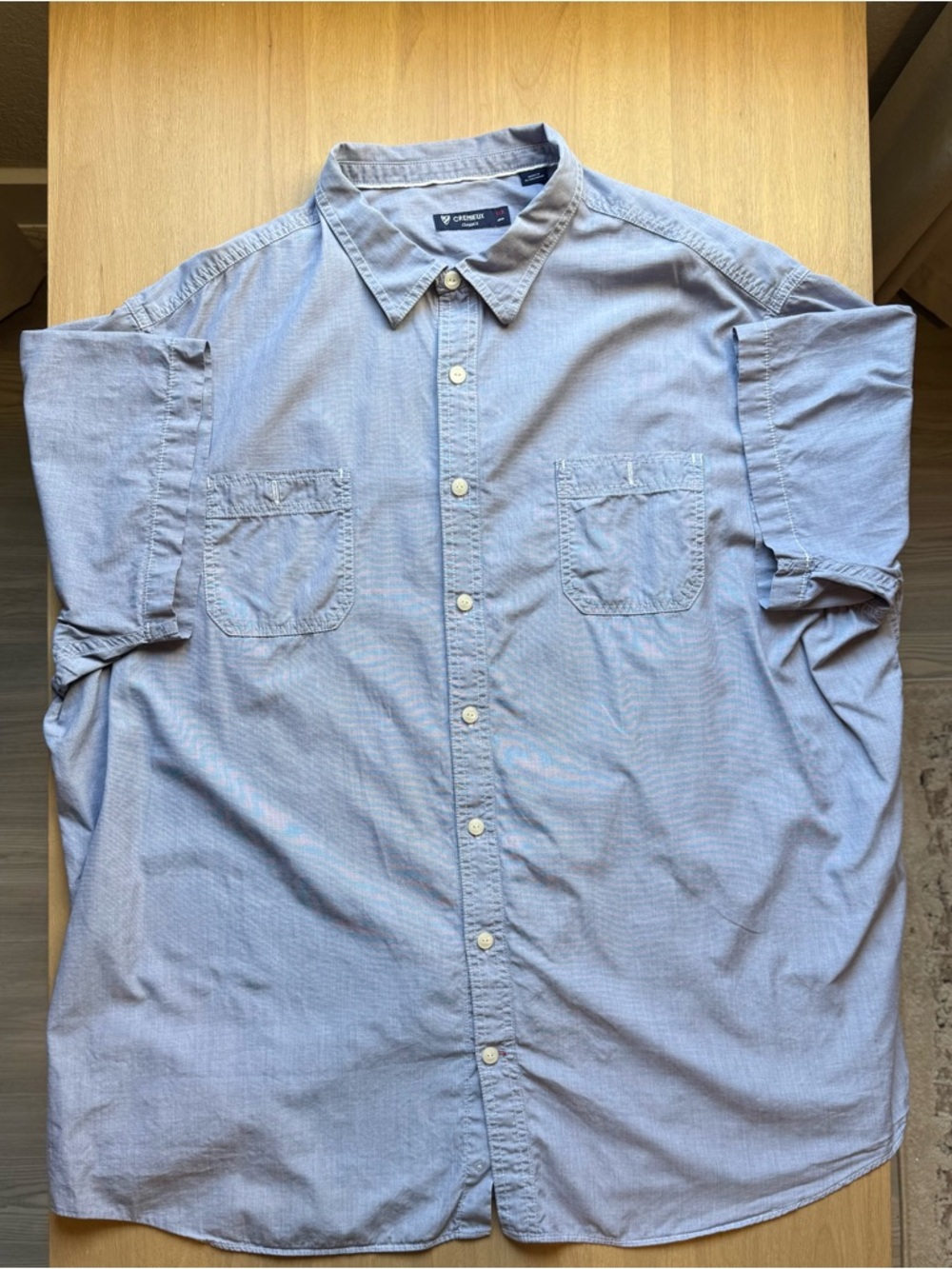 Daniel Cremieux Big & Tall Short Sleeve Button Down Size 3XB